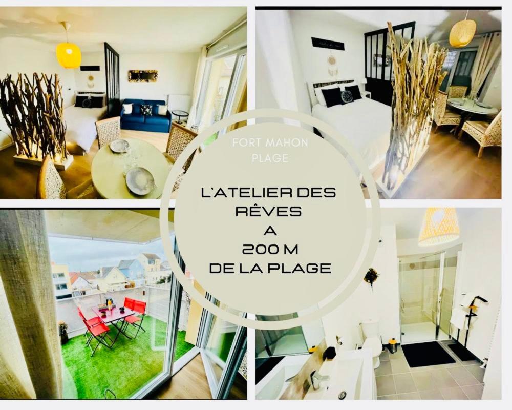 L'Atelier Des Reves A 200 M De La Plage Fort-Mahon-Plage Ngoại thất bức ảnh